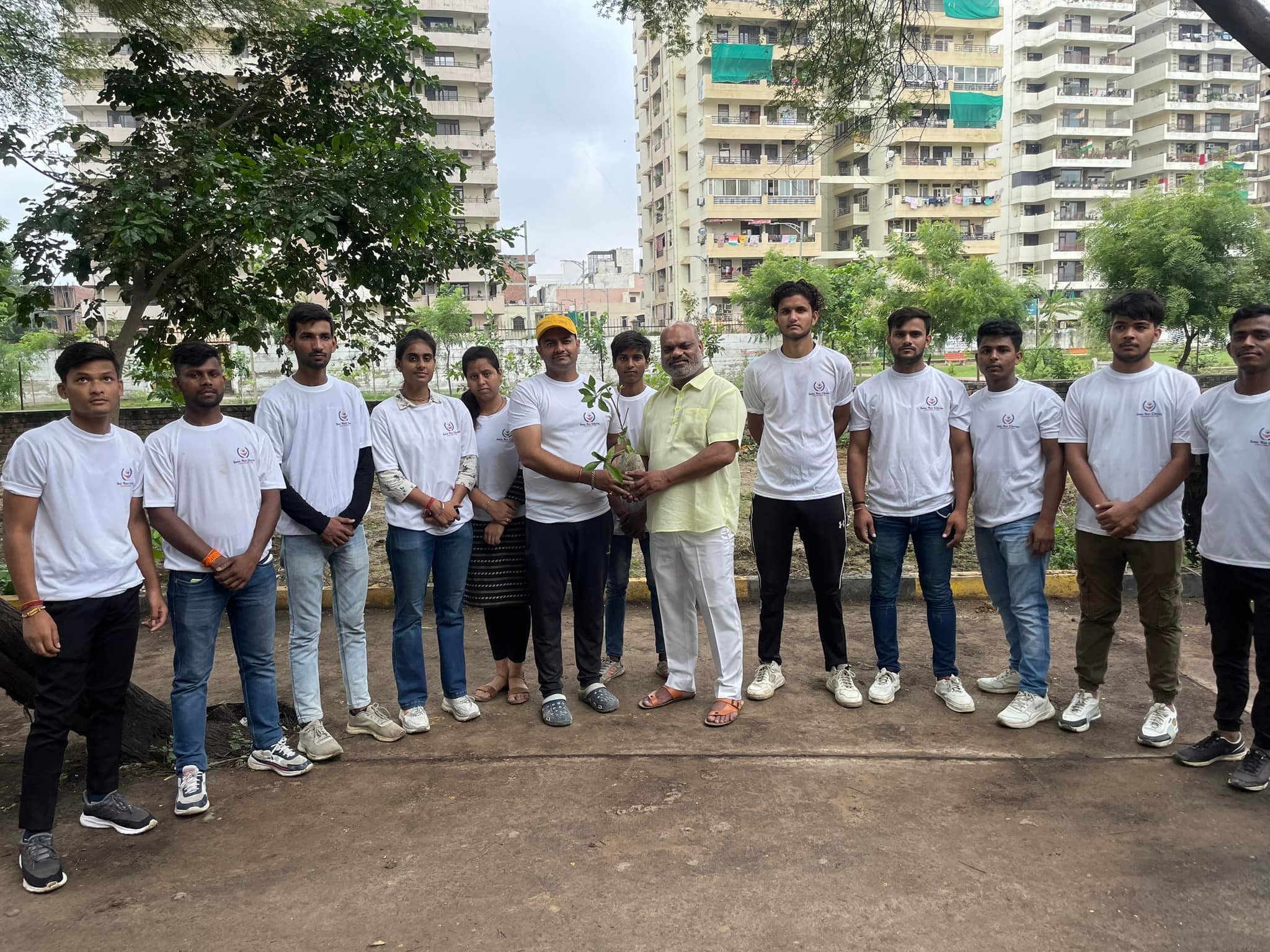 Tree Plantation by Volunteers